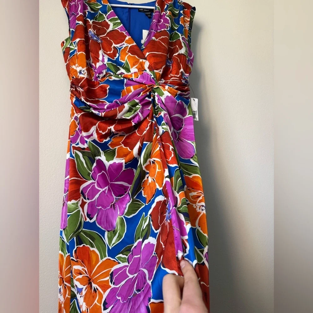 MaggyLondon dress multi-color new with tag, Size 10, NWT - Picture 6 of 12